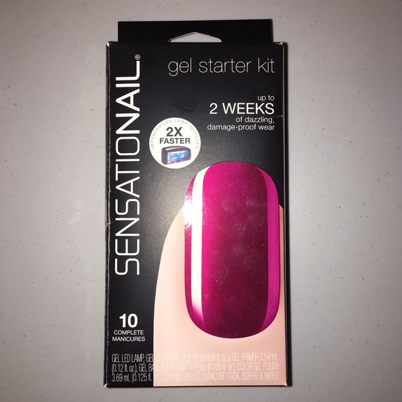 Kiss Other - Sensationail Gel Starter Kit Manicure